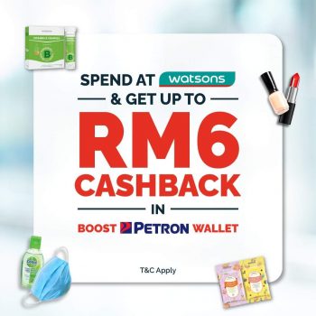 Watsons-Petron-Cashback-Promo-with-Boost-1-350x350 - Automotive Beauty & Health Health Supplements Johor Kedah Kelantan Kuala Lumpur Melaka Negeri Sembilan Pahang Penang Perak Perlis Personal Care Promotions & Freebies Putrajaya Sabah Sarawak Selangor Terengganu 