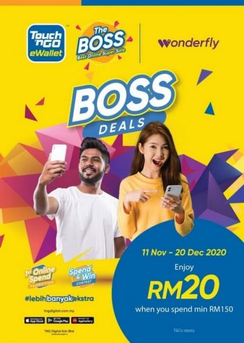 Wonderfly-Boss-Deal-with-Touch-‘n-Go-350x492 - Johor Kedah Kelantan Kuala Lumpur Melaka Negeri Sembilan Online Store Others Pahang Penang Perak Perlis Promotions & Freebies Putrajaya Sabah Sarawak Selangor Terengganu 