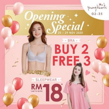 Young-Hearts-Opening-Special-at-KL-East-Mall-350x350 - Fashion Accessories Fashion Lifestyle & Department Store Kuala Lumpur Lingerie Promotions & Freebies Selangor Underwear 
