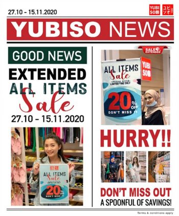 Yubiso-All-Items-Sale-Has-Extended-350x422 - Johor Kedah Kelantan Kuala Lumpur Malaysia Sales Melaka Negeri Sembilan Others Pahang Penang Perak Perlis Putrajaya Sabah Sarawak Selangor Terengganu 