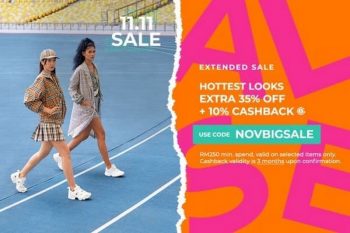 Zalora-11.11-Extended-Sale-350x233 - Apparels Fashion Accessories Fashion Lifestyle & Department Store Johor Kedah Kelantan Kuala Lumpur Malaysia Sales Melaka Negeri Sembilan Online Store Pahang Penang Perak Perlis Putrajaya Sabah Sarawak Selangor Terengganu 
