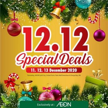 AEON-12.12-Sale-Dresses-Bag-Toys-Special-Deal-350x350 11-13 Dec 2020: AEON 12.12 Sale Dresses, Bag & Toys Special Deal