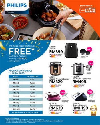 AEON-BIG-Philips-Electrifying-Festival-350x438 - Electronics & Computers Home Appliances Johor Kedah Kelantan Kitchen Appliances Kuala Lumpur Melaka Negeri Sembilan Pahang Penang Perak Perlis Promotions & Freebies Putrajaya Sabah Sarawak Selangor Supermarket & Hypermarket Terengganu 