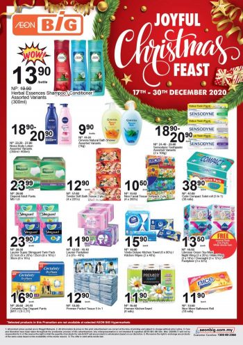 AEON-BiG-Christmas-Promotion-Catalogue-4-1-350x495 - Johor Kedah Kelantan Kuala Lumpur Melaka Negeri Sembilan Pahang Penang Perak Perlis Promotions & Freebies Putrajaya Sabah Sarawak Selangor Supermarket & Hypermarket Terengganu 