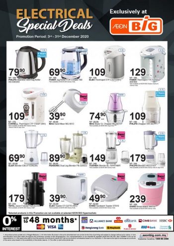 AEON-BiG-Electrical-Special-Deals-Promotion-350x495 - Johor Kedah Kelantan Kuala Lumpur Melaka Negeri Sembilan Pahang Penang Perak Perlis Promotions & Freebies Putrajaya Sabah Sarawak Selangor Supermarket & Hypermarket Terengganu 