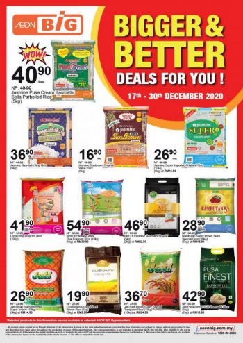 AEON-BiG-Rice-Fair-Promotion-350x494 - Johor Kedah Kelantan Kuala Lumpur Melaka Negeri Sembilan Pahang Penang Perak Perlis Promotions & Freebies Putrajaya Sabah Sarawak Selangor Supermarket & Hypermarket Terengganu 