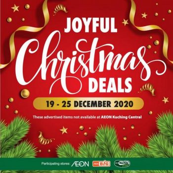 AEON-Joyful-Christmas-Deals-Promotion-350x350 - Johor Kedah Kelantan Kuala Lumpur Melaka Negeri Sembilan Pahang Penang Perak Perlis Promotions & Freebies Putrajaya Sabah Sarawak Selangor Supermarket & Hypermarket Terengganu 
