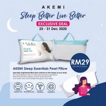 AKEMI-Sleep-Essentials-Pearl-Pillow-Promotion-350x350 - Beddings Home & Garden & Tools Johor Kedah Kelantan Kuala Lumpur Mattress Melaka Negeri Sembilan Pahang Penang Perak Perlis Promotions & Freebies Putrajaya Sabah Sarawak Selangor Terengganu 