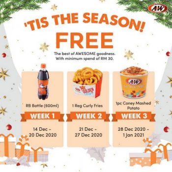 AW-Christmas-Promotion-350x350 - Beverages Food , Restaurant & Pub Johor Kedah Kelantan Kuala Lumpur Melaka Negeri Sembilan Pahang Penang Perak Perlis Promotions & Freebies Putrajaya Sabah Sarawak Selangor Terengganu 