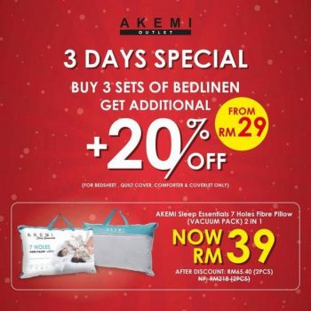 Akemi-Outlet-3-Days-Special-Sale-at-Genting-Highlands-Premium-350x350 - Beddings Home & Garden & Tools Malaysia Sales Mattress Pahang 