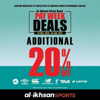 Al-Ikhsan-Sports-Pay-Week-Deals-Promotion-350x350 - Apparels Fashion Accessories Fashion Lifestyle & Department Store Footwear Johor Kedah Kelantan Kuala Lumpur Melaka Negeri Sembilan Online Store Pahang Penang Perak Perlis Promotions & Freebies Putrajaya Sabah Sarawak Selangor Sportswear Terengganu 