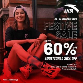 Anta-Festive-Sale-at-Genting-Highlands-Premium-Outlets-350x350 - Fashion Accessories Fashion Lifestyle & Department Store Footwear Malaysia Sales Pahang 