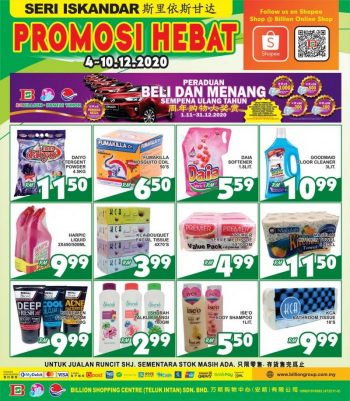 BILLION-Promotion-at-Seri-Iskandar-350x401 - Perak Promotions & Freebies Supermarket & Hypermarket 