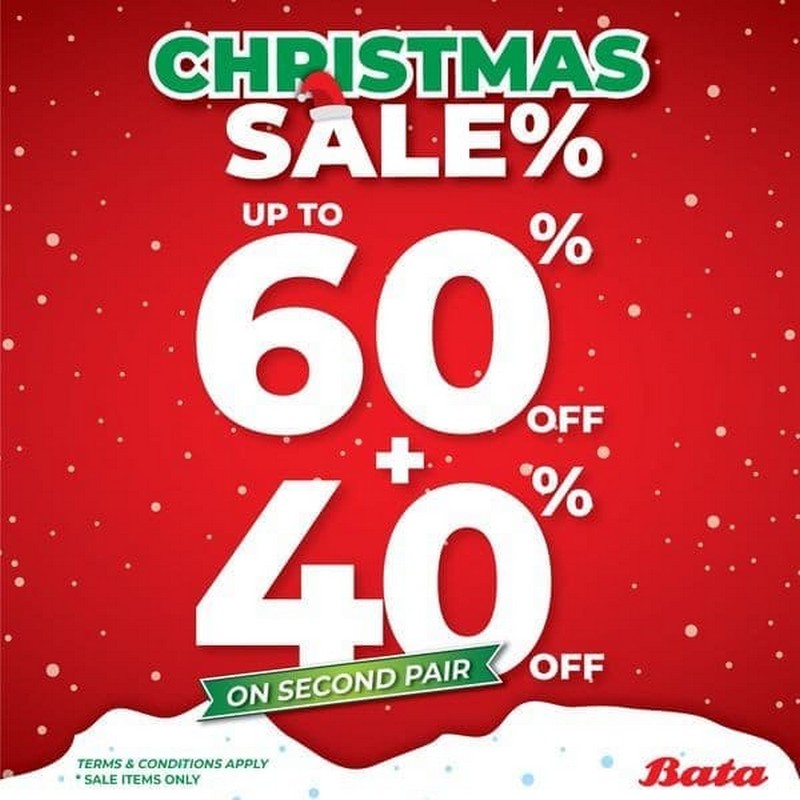 12 Dec 2020 Onward: Bata Christmas Sale - EverydayOnSales.com