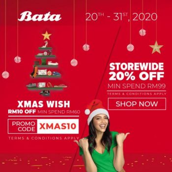 Bata-Online-Christmas-Sale-350x350 - Fashion Accessories Fashion Lifestyle & Department Store Footwear Johor Kedah Kelantan Kuala Lumpur Malaysia Sales Melaka Negeri Sembilan Online Store Pahang Penang Perak Perlis Putrajaya Sabah Sarawak Selangor Terengganu 