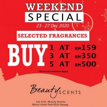 Beauty-Scents-Fragrances-Weekend-Promotion-at-Mitsui-Outlet-Park-350x350 - Beauty & Health Fragrances Personal Care Promotions & Freebies Selangor 