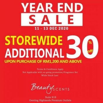 Beauty-Scents-Year-End-Sale-at-Genting-Highlands-Premium-Outlets-350x350 - Beauty & Health Fragrances Malaysia Sales Pahang 