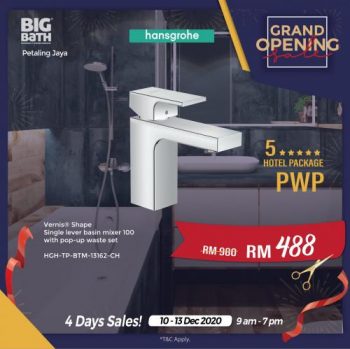 Big-Bath-Grand-Opening-Promotion-at-SS2-21-350x349 - Home & Garden & Tools Promotions & Freebies Sanitary & Bathroom Selangor 