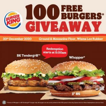 Burger-King-Wisma-Lee-Rubber-Opening-Promotion-at-Wisma-Lee-Rubbe-350x350 - Beverages Food , Restaurant & Pub Kuala Lumpur Promotions & Freebies Selangor 