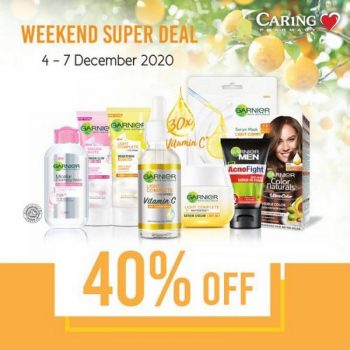 Caring-Pharmacy-Garnier-Weekend-Super-Deals-Promotion-350x350 - Beauty & Health Health Supplements Johor Kedah Kelantan Kuala Lumpur Melaka Negeri Sembilan Pahang Penang Perak Perlis Personal Care Promotions & Freebies Putrajaya Sabah Sarawak Selangor Terengganu 