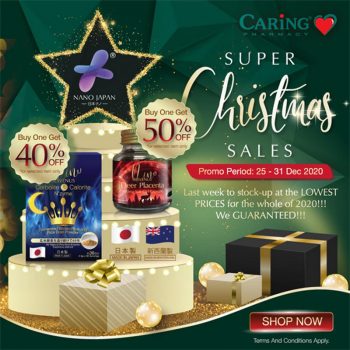 Caring-Pharmacy-Nano-Super-Christmas-Sale-350x350 - Beauty & Health Health Supplements Johor Kedah Kelantan Kuala Lumpur Malaysia Sales Melaka Negeri Sembilan Pahang Penang Perak Perlis Personal Care Putrajaya Sabah Sarawak Selangor Terengganu 