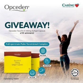 Caring-Pharmacy-Opceden-Giveaway-350x350 - Beauty & Health Events & Fairs Health Supplements Johor Kedah Kelantan Kuala Lumpur Melaka Negeri Sembilan Online Store Pahang Penang Perak Perlis Personal Care Putrajaya Sabah Sarawak Selangor Terengganu 