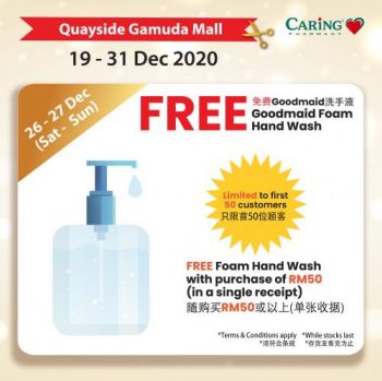 Caring-Pharmacy-Opening-Promotion-at-Quayside-Mall-3-350x349 - Beauty & Health Health Supplements Personal Care Promotions & Freebies Selangor 