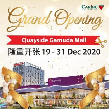 Caring-Pharmacy-Opening-Promotion-at-Quayside-Mall-350x349 - Beauty & Health Health Supplements Personal Care Promotions & Freebies Selangor 