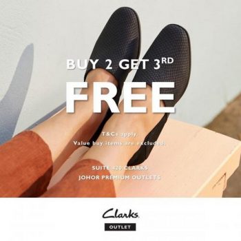 Clarks-Outlet-Special-Sale-at-Johor-Premium-Outlets-350x350 - Fashion Accessories Fashion Lifestyle & Department Store Footwear Johor Promotions & Freebies 