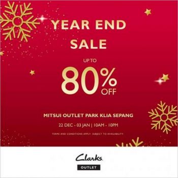 Clarks-Outlet-Year-End-Sale-at-Mitsui-Outlet-Park-350x350 - Fashion Accessories Fashion Lifestyle & Department Store Footwear Selangor 