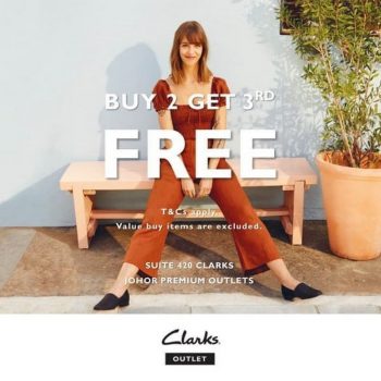 Clarks-Special-Sale-at-Johor-Premium-Outlets-350x350 - Fashion Accessories Fashion Lifestyle & Department Store Footwear Johor Malaysia Sales 