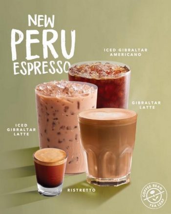 Coffee-Bean-New-Peru-Espresso-Promo-350x438 - Beverages Food , Restaurant & Pub Johor Kedah Kelantan Kuala Lumpur Melaka Negeri Sembilan Pahang Penang Perak Perlis Promotions & Freebies Putrajaya Sabah Sarawak Selangor Terengganu 