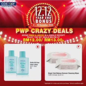 Cosway-12.12-Year-End-Bonus-PWP-Crazy-Deals-2-350x350 - Beauty & Health Health Supplements Johor Kedah Kelantan Kuala Lumpur Melaka Negeri Sembilan Online Store Pahang Penang Perak Perlis Personal Care Promotions & Freebies Putrajaya Sabah Sarawak Selangor Terengganu 