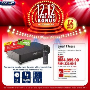 Cosway-12.12-Year-End-Bonus-Promotion-350x350 - Beauty & Health Health Supplements Johor Kedah Kelantan Kuala Lumpur Melaka Negeri Sembilan Online Store Pahang Penang Perak Perlis Personal Care Promotions & Freebies Putrajaya Sabah Sarawak Selangor Terengganu 