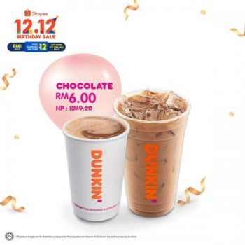 Dunkin-Donuts-12.12-Sale-on-Shopee-3-350x350 - Beverages Food , Restaurant & Pub Johor Kedah Kelantan Kuala Lumpur Malaysia Sales Melaka Negeri Sembilan Online Store Pahang Penang Perak Perlis Putrajaya Sabah Sarawak Selangor Terengganu 