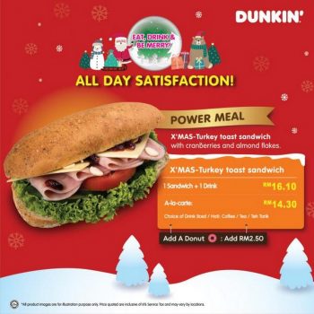 Dunkin-Donuts-Christmas-Turkey-Toast-Sandwich-and-SunnyEgg-Promo-350x350 - Beverages Food , Restaurant & Pub Johor Kedah Kelantan Kuala Lumpur Melaka Negeri Sembilan Pahang Penang Perak Perlis Promotions & Freebies Putrajaya Sabah Sarawak Selangor Terengganu 