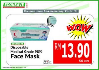 Econsave-Disposable-Face-Mask-Promo-2-1-350x247 - Johor Kedah Kelantan Kuala Lumpur Melaka Negeri Sembilan Pahang Penang Perak Perlis Promotions & Freebies Putrajaya Selangor Supermarket & Hypermarket Terengganu 