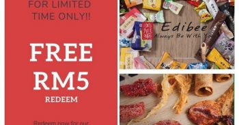 Edibee-Free-RM5-Promo-350x183 - Beverages Food , Restaurant & Pub Johor Kedah Kelantan Kuala Lumpur Melaka Negeri Sembilan Online Store Pahang Penang Perak Perlis Promotions & Freebies Putrajaya Sabah Sarawak Selangor Terengganu 