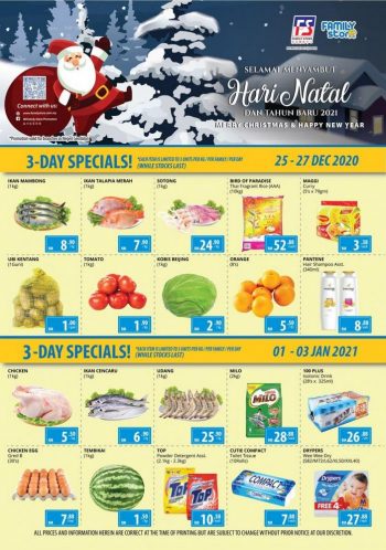 Family-Store-December-Christmas-Promotion-at-Negeri-Sembilan-350x498 - Negeri Sembilan Promotions & Freebies Supermarket & Hypermarket 