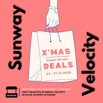 Freshkon-Xmas-Deals-at-Sunway-Velocity-350x350 - Kuala Lumpur Others Promotions & Freebies Selangor 