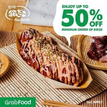 Gindaco-50-off-Promo-on-GrabFood-350x350 - Beverages Food , Restaurant & Pub Johor Kedah Kelantan Kuala Lumpur Melaka Negeri Sembilan Online Store Pahang Penang Perak Perlis Promotions & Freebies Putrajaya Sabah Sarawak Selangor Terengganu 