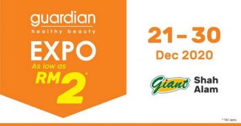 Guardian-Expo-As-Low-As-RM2-at-Giant-Shah-Alam-350x183 - Beauty & Health Health Supplements Personal Care Promotions & Freebies Selangor 