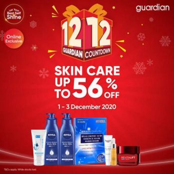 Guardian-Online-12.12-Countdown-Skincare-Sale-350x350 - Beauty & Health Johor Kedah Kelantan Kuala Lumpur Malaysia Sales Melaka Negeri Sembilan Online Store Pahang Penang Perak Perlis Personal Care Putrajaya Sabah Sarawak Selangor Skincare Terengganu 