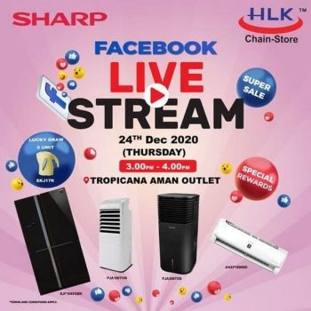 HLK-Sharp-Live-Stream-350x350 - Electronics & Computers Events & Fairs Home Appliances Johor Kedah Kelantan Kitchen Appliances Kuala Lumpur Melaka Negeri Sembilan Online Store Pahang Penang Perak Perlis Putrajaya Sabah Sarawak Selangor Terengganu 