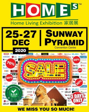 HOMEs-Home-Living-Exhibition-Sale-at-Sunway-Pyramid-350x438 - Electronics & Computers Furniture Home & Garden & Tools Home Appliances Home Decor Kitchen Appliances Selangor Warehouse Sale & Clearance in Malaysia 