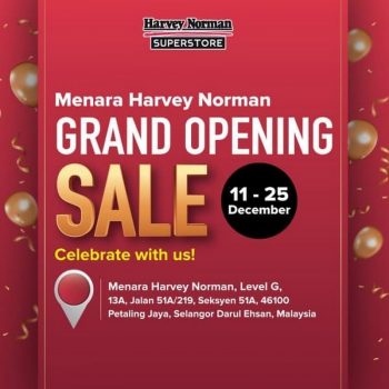 Harvey-Norman-Grand-Opening-Sale-at-Menara-350x350 - Electronics & Computers Furniture Home & Garden & Tools Home Appliances Home Decor Kitchen Appliances Malaysia Sales Selangor 