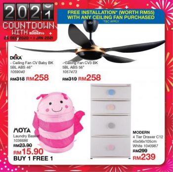 HomePro-Countdown-to-New-Year-2021-Promotion-6-350x349 - Electronics & Computers Home Appliances Johor Kedah Kelantan Kitchen Appliances Kuala Lumpur Melaka Negeri Sembilan Online Store Pahang Penang Perak Perlis Promotions & Freebies Putrajaya Sabah Sarawak Selangor Terengganu