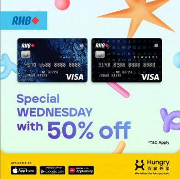 Hungry-RHB-Credit-Card-Promotion-1-350x349 - Bank & Finance Beverages Food , Restaurant & Pub Johor Kedah Kelantan Kuala Lumpur Melaka Negeri Sembilan Online Store Others Pahang Penang Perak Perlis Promotions & Freebies Putrajaya RHB Bank Sabah Sarawak Selangor Terengganu 