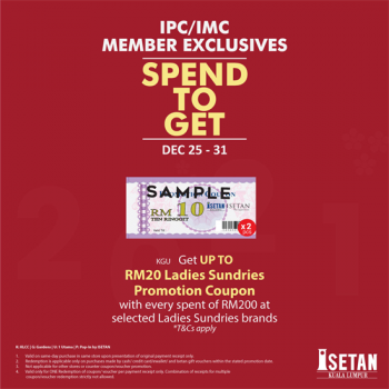 Isetan-IPC-IMC-Exclusive-Deals-350x350 - Kuala Lumpur Promotions & Freebies Selangor Supermarket & Hypermarket 