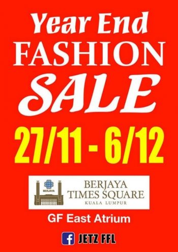 Jetz-FFL-Year-end-Fashion-Sale-at-Berjaya-Times-Square-KL-350x495 - Apparels Bags Fashion Accessories Fashion Lifestyle & Department Store Footwear Kuala Lumpur Selangor Warehouse Sale & Clearance in Malaysia 
